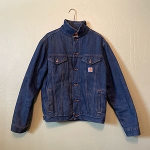 Men's Carhartt Denim Trucker Jacket - M